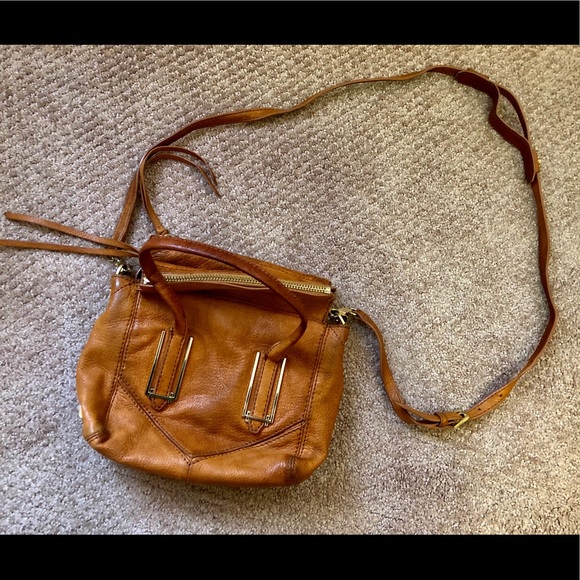 Botkier Handbags - Botkier Crossbody Tan Leather Bag